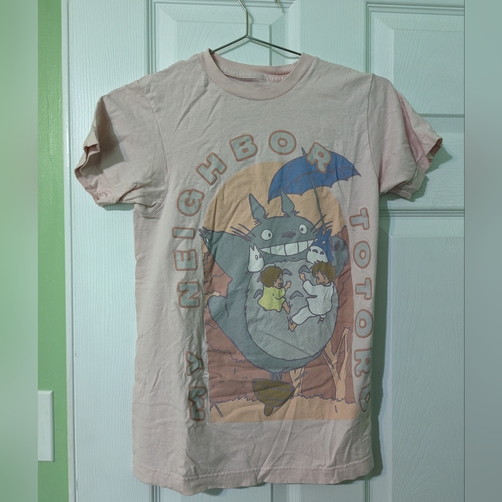 Her Universe Pink Short Sleeve Tee with Retro Graphic